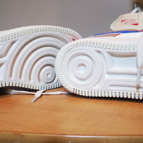 Nike Women’s Air Force 1 Shadow Sail / Signal Blue - Green Noise - Picture 4 of 5